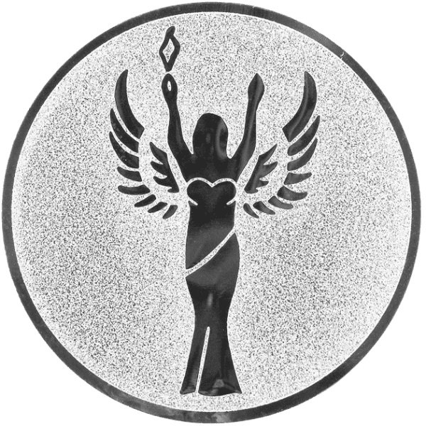 Emblemat Victory srebrny | aluminium 25mm