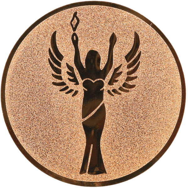 Emblemat Victory brązowy | aluminium 25mm