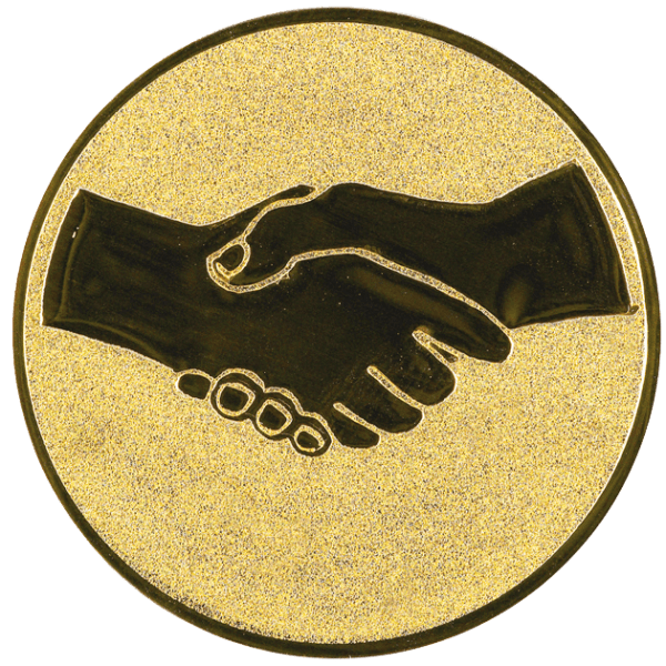 Emblemat Fair Play złoty | aluminium 25mm