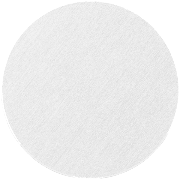 Emblemat Uniwersalny Błyszczący srebrny | aluminium 25mm