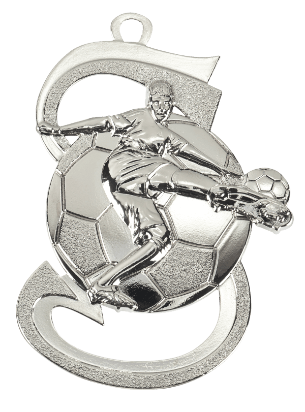 Medal Piłka Nożna Mężczyzn srebrny | wysokość 60mm