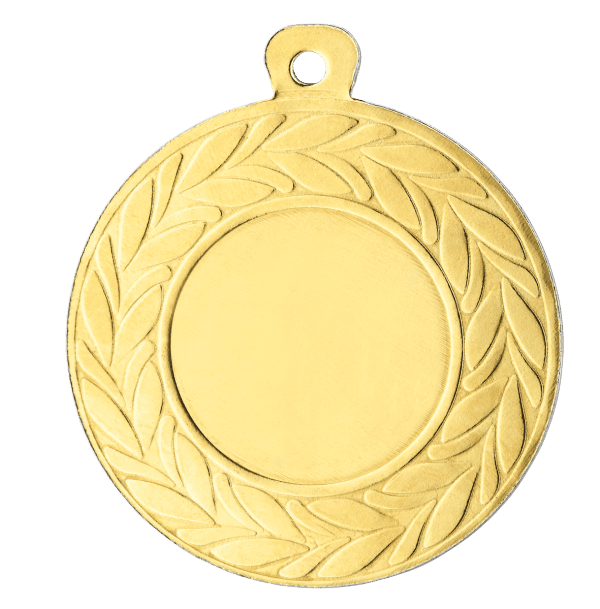 Medal żelazny złoty | średnica 45mm