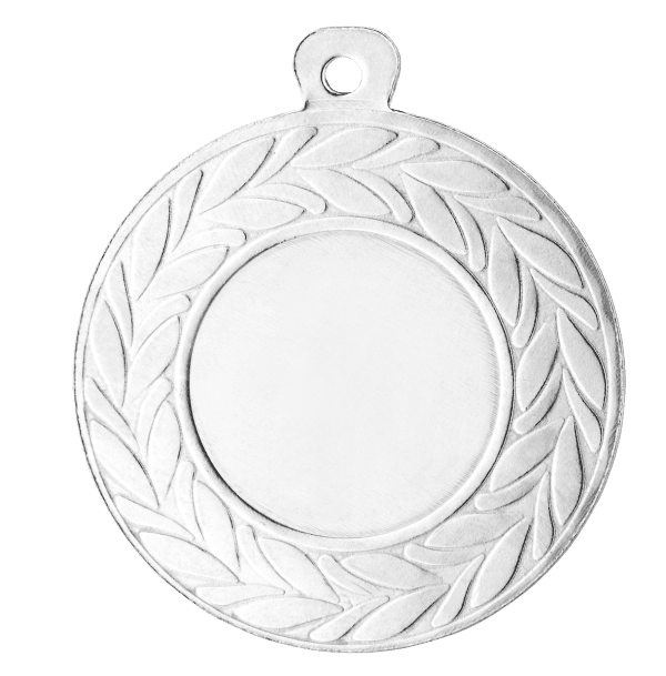 Medal żelazny srebrny | średnica 45mm