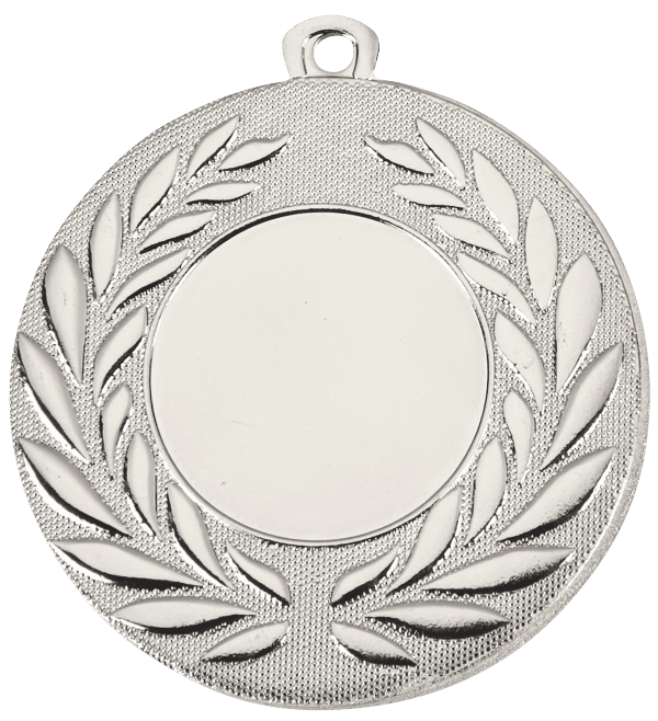 Medal żelazny srebrny | średnica 50mm