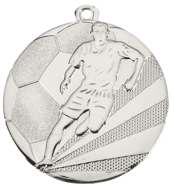 Medal Piłka Nożna Mężczyzn srebrny | średnica 50mm
