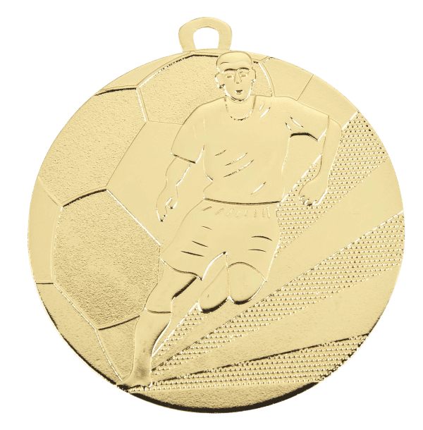 Medal Piłka Nożna Mężczyzn złoty | średnica 70mm