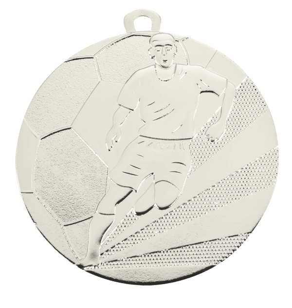 Medal Piłka Nożna Mężczyzn srebrny | średnica 70mm