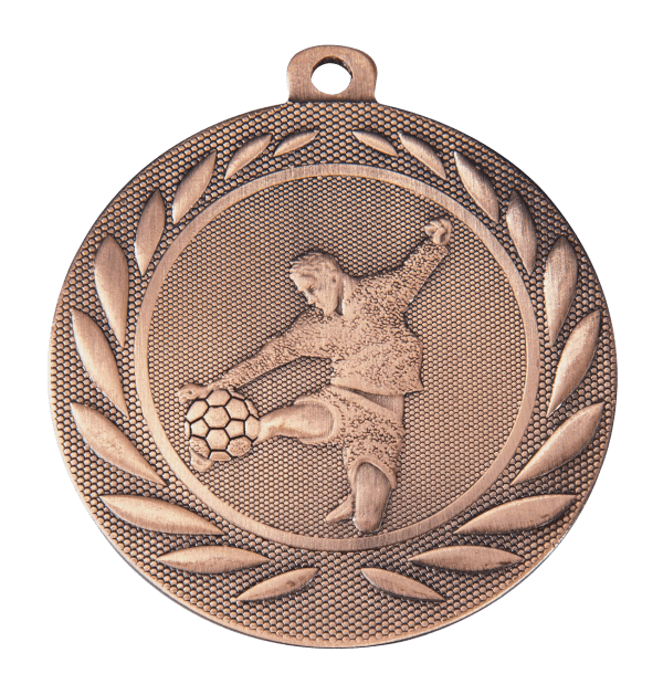 Medal Piłka Nożna Mężczyzn brązowy | średnica 50mm