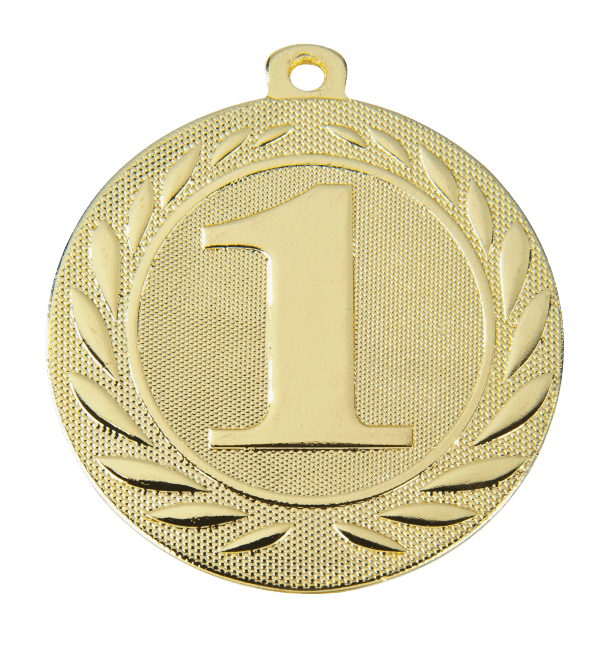 Medal Numer 1 złoty | średnica 50mm