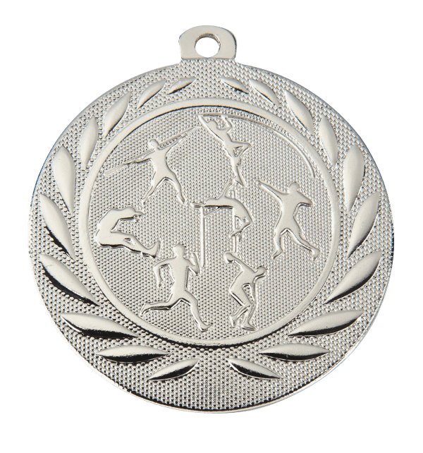 Medal Lekkoatletyka srebrny | średnica 50mm