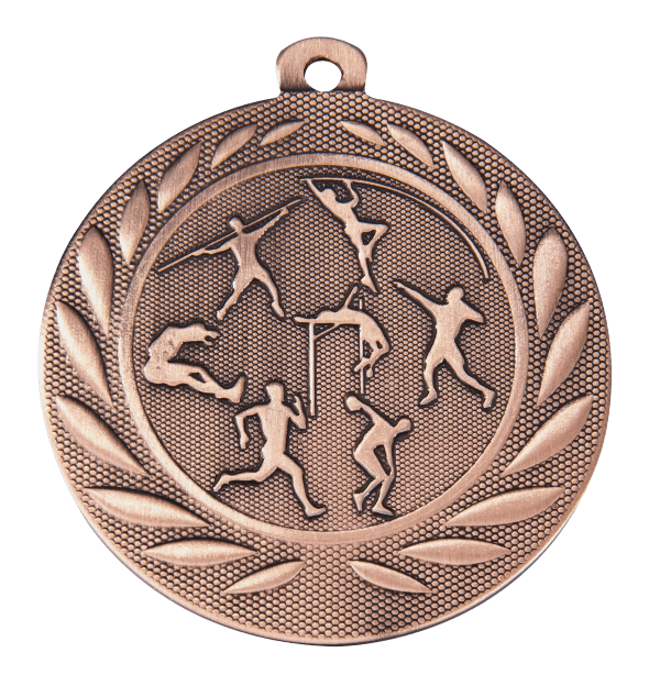 Medal Lekkoatletyka brązowy | średnica 50mm