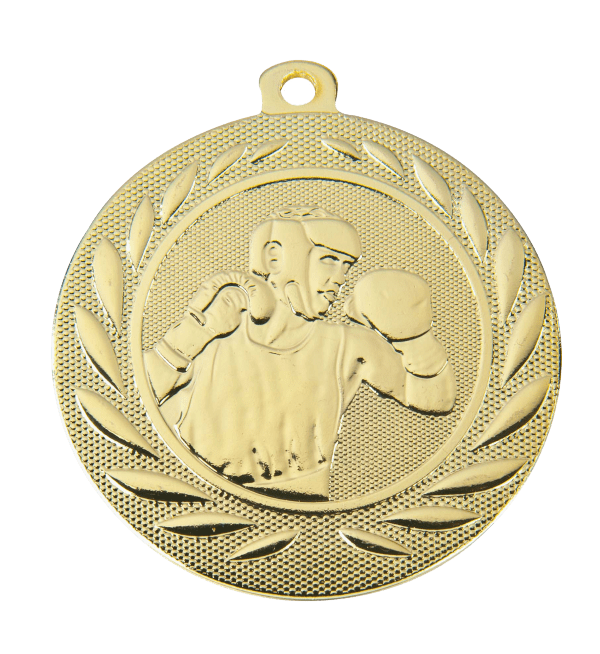 Medal Boks złoty | średnica 50mm