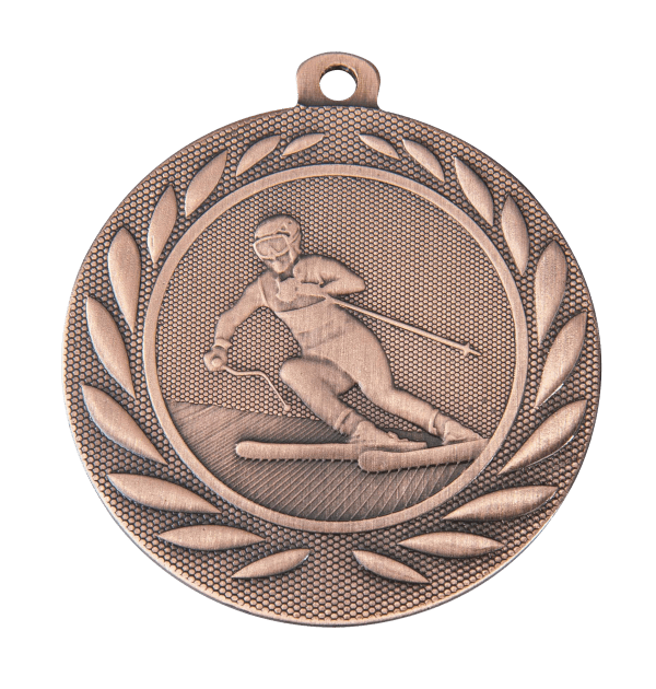 Medal Narciarstwo brązowy | średnica 50mm