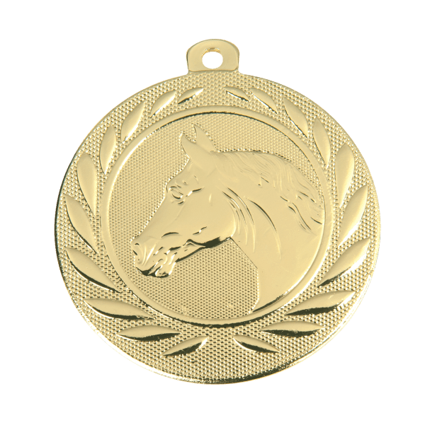 Medal Jeździectwo złoty | średnica 50mm