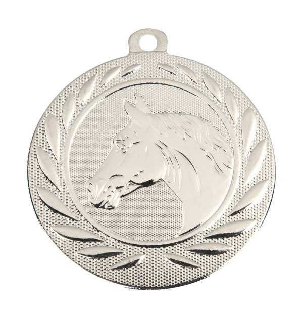 Medal Jeździectwo srebrny | średnica 50mm