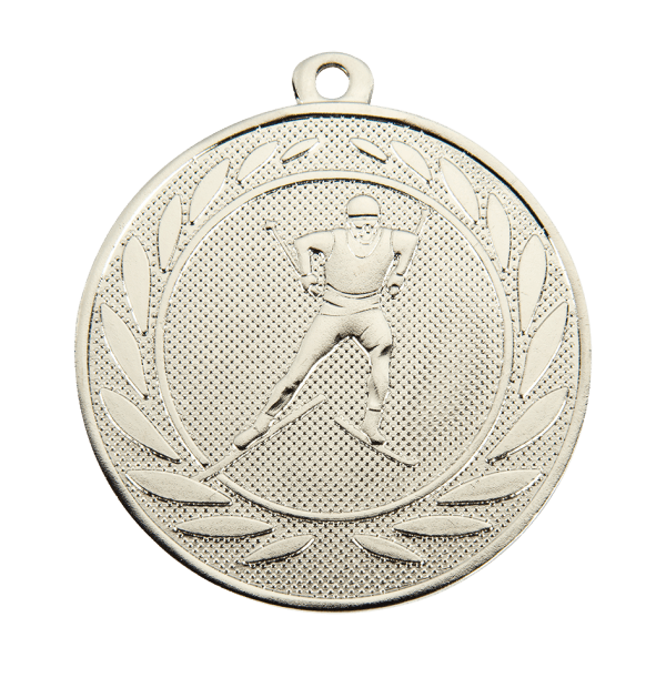 Medal Narciarstwo Biegowe srebrny | średnica 50mm