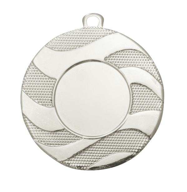 Medal żelazny srebrny | średnica 50mm