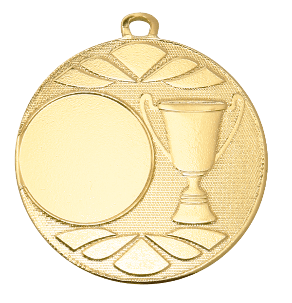 Medal żelazny złoty | średnica 50mm