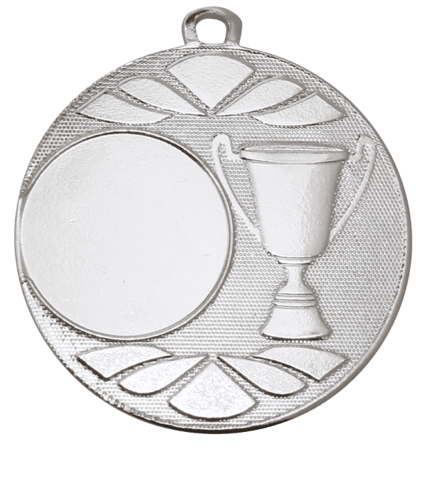 Medal żelazny srebrny | średnica 50mm