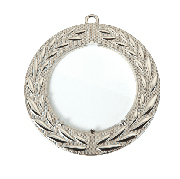 Medal akrylowy srebrny | średnica 90mm
