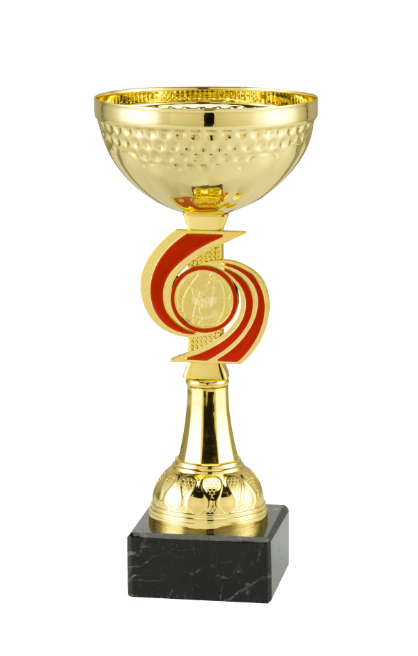 Puchar Sportowy Złoto-Czerwony