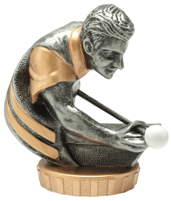 Statuetka Bilard Samoprzylepna | wysokość 80mm