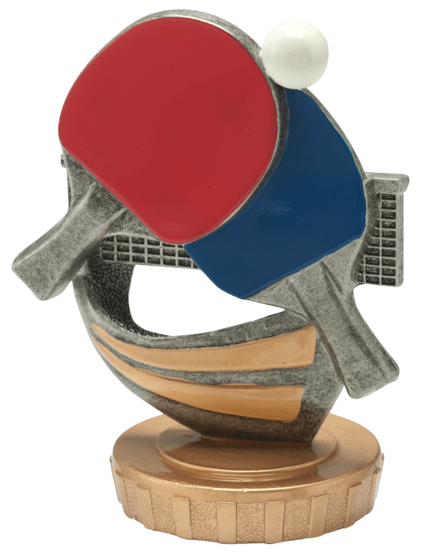 Statuetka Tenis Stołowy Samoprzylepna | wysokość 80mm