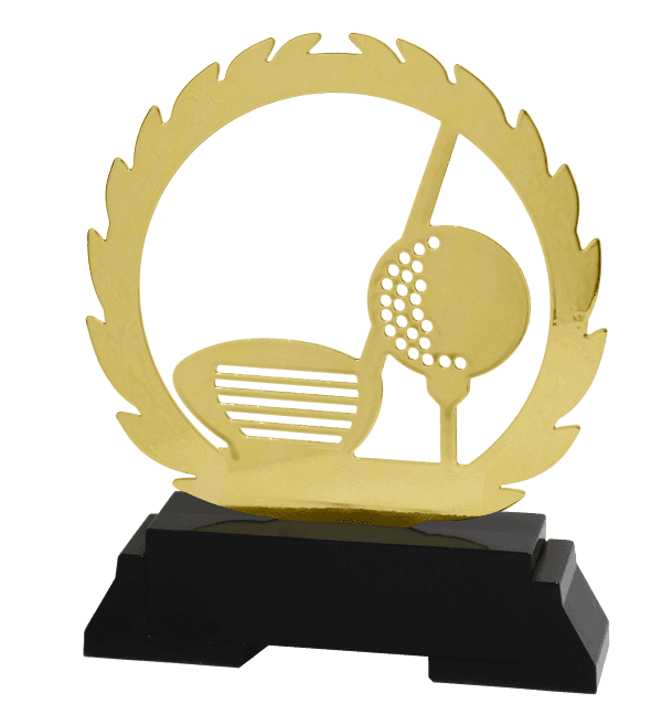 Trofeum Golfowe Złote | wysokość 185mm