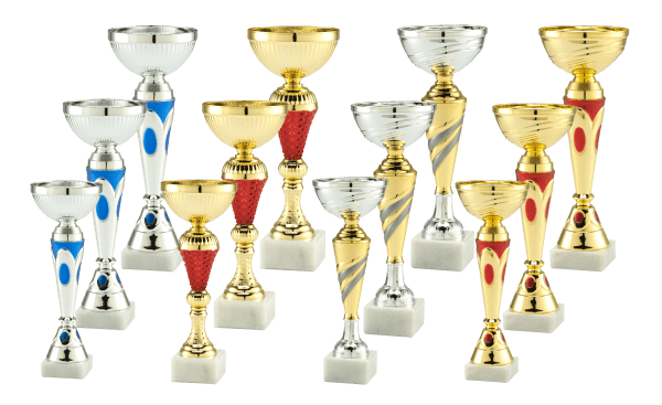 Zestaw Trofeów 12szt | średnia wysokość 235mm
