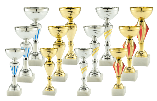 Zestaw Trofeów 12szt | średnia wysokość 195mm