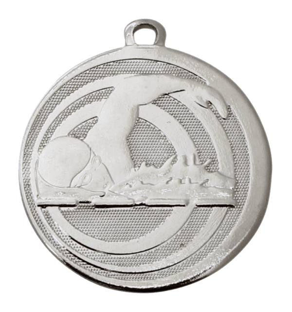 Medal Pływanie Srebrny | średnica 45mm