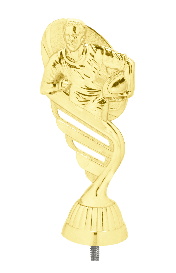 Figurka Rugby Złota | wysokość 130mm