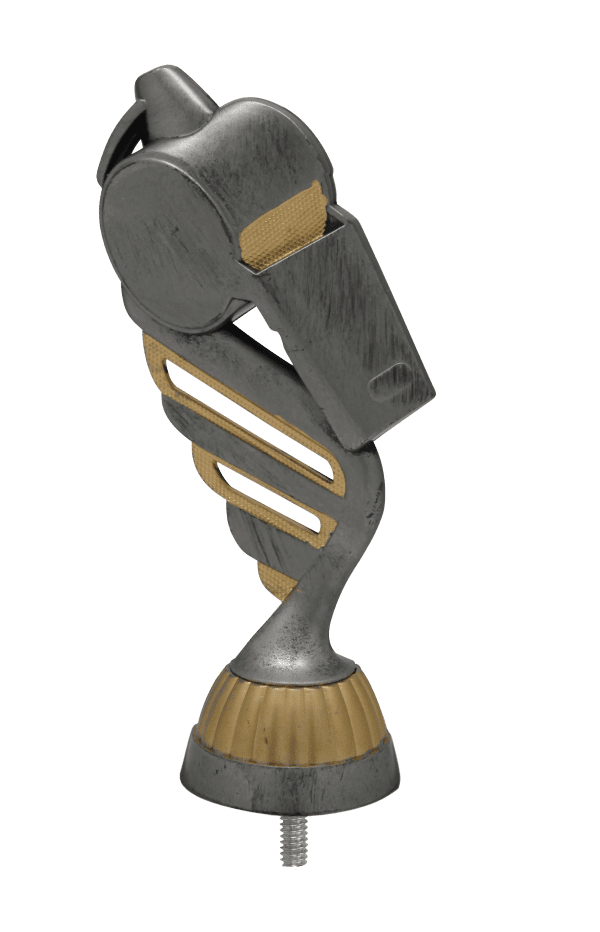 Figurka Sędzia Antyczne Srebro/Złoto | wysokość 130mm