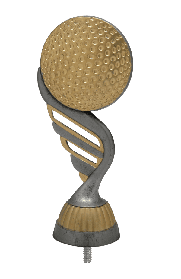 Figurka Golf Antyczne Srebro/Złoto | wysokość 130mm