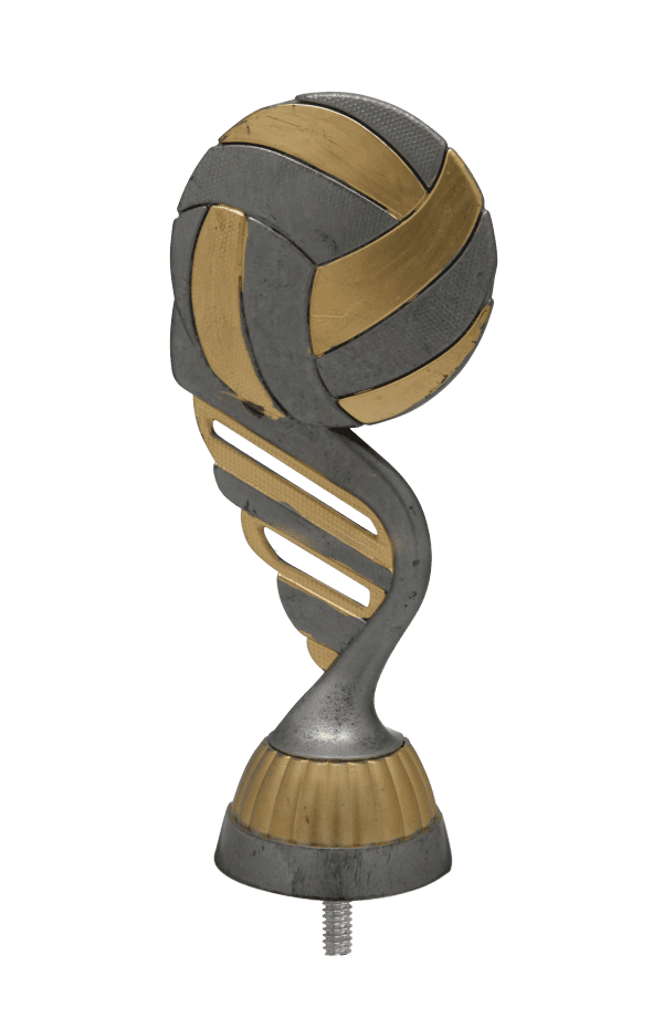 Figurka Siatkówka Antyczne Srebro/Złoto | wysokość 130mm