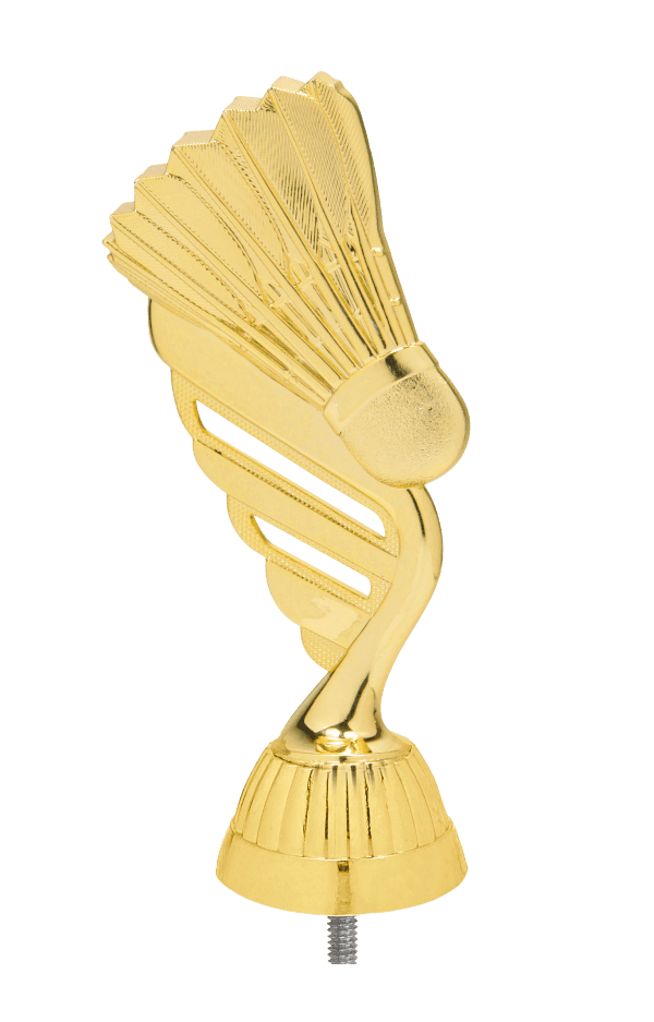 Figurka Badminton Złota | wysokość 130mm