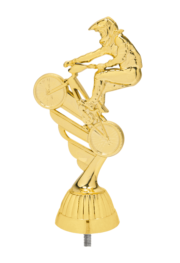Figurka BMX Złota | wysokość 130mm