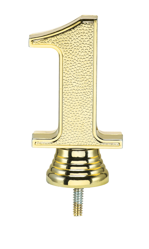 Figurka Numer 1 Złota | wysokość 105mm