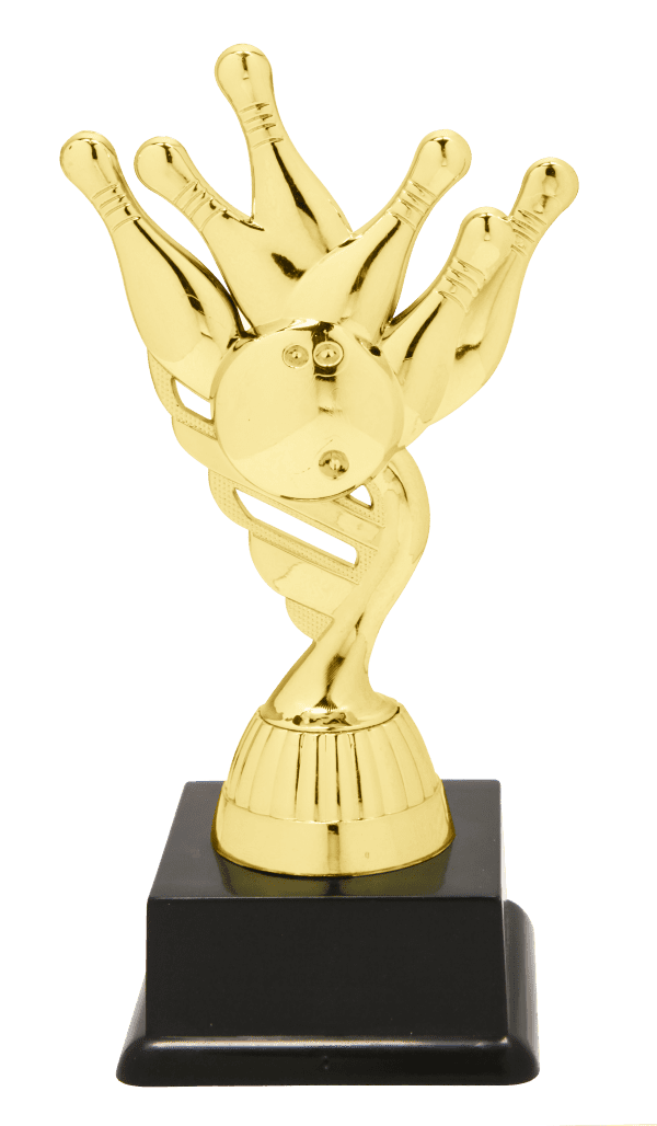 Trofeum Sportowe Kręgle Złote