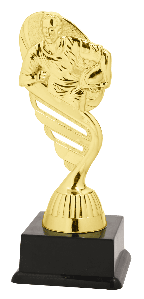 Trofeum Sportowe Rugby Złote