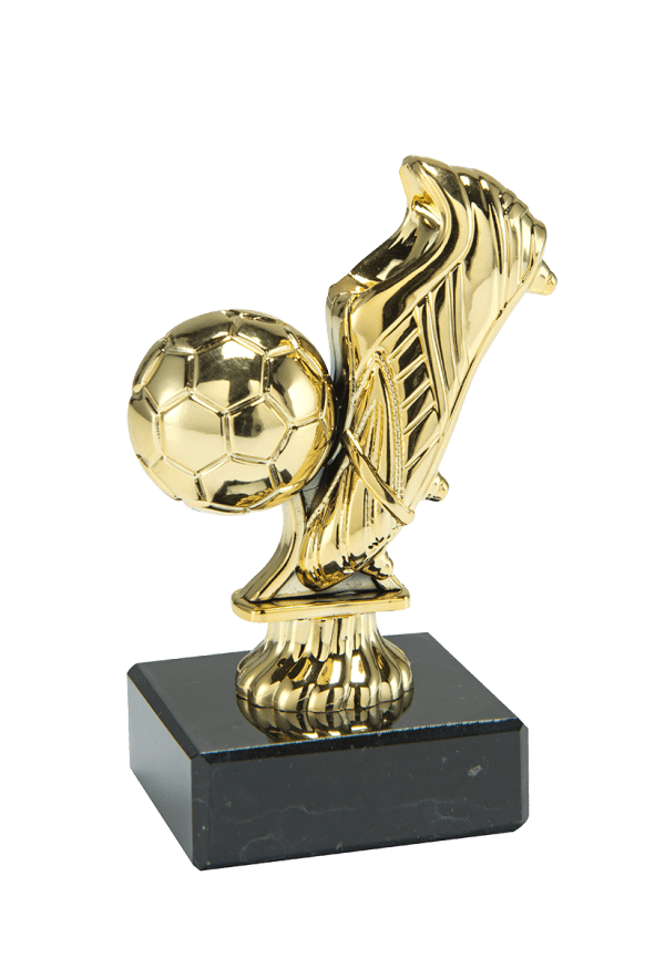 Trofeum Sportowe Piłka Nożna Złote Premium