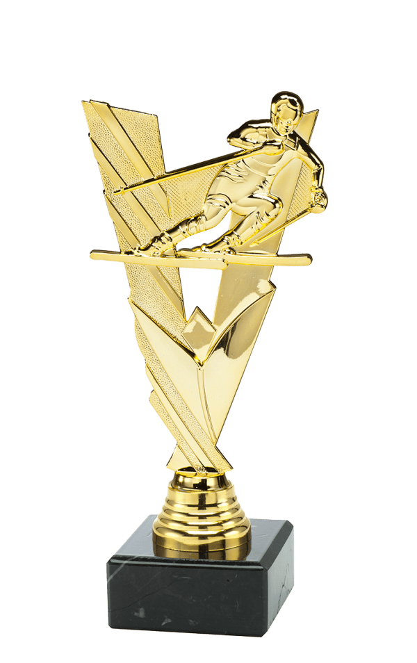 Trofeum Sportowe Narciarstwo Złote