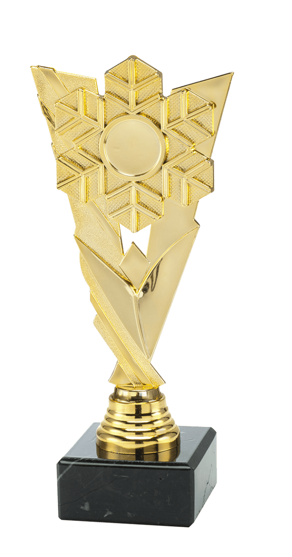 Trofeum Sportowe Sporty Zimowe Złote