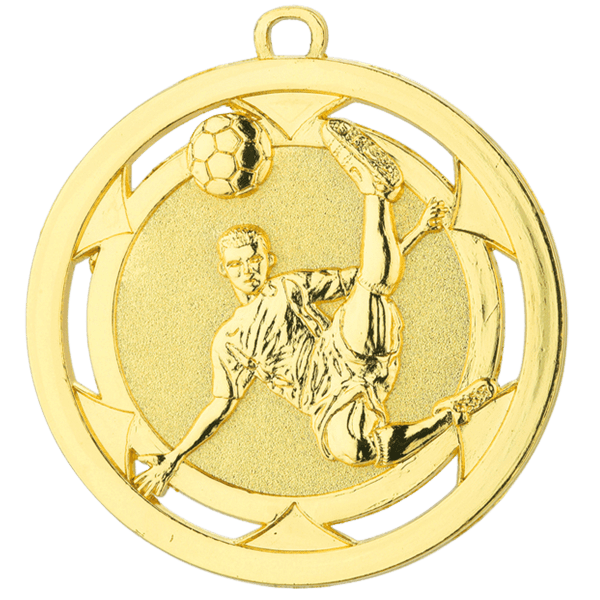 Medal Piłka Nożna Mężczyzn złoty | średnica 50mm