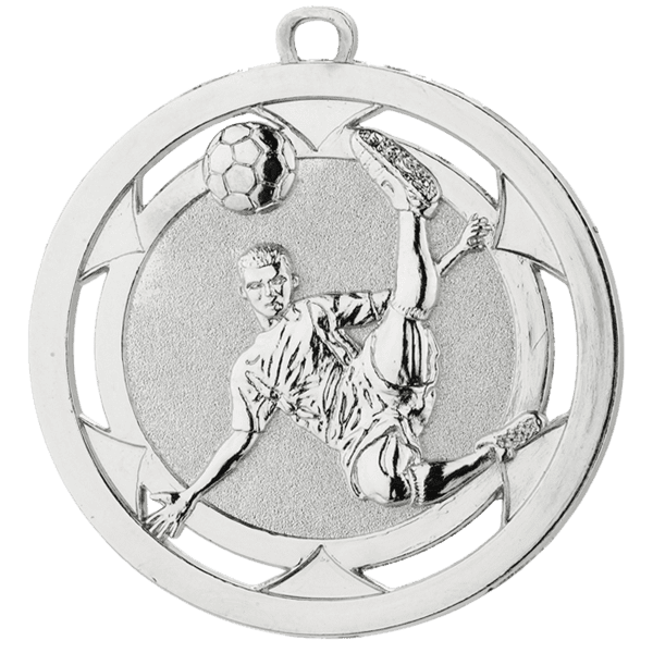 Medal Piłka Nożna Mężczyzn srebrny | średnica 50mm