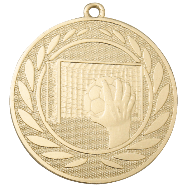 Medal Piłka Ręczna złoty | średnica 50mm