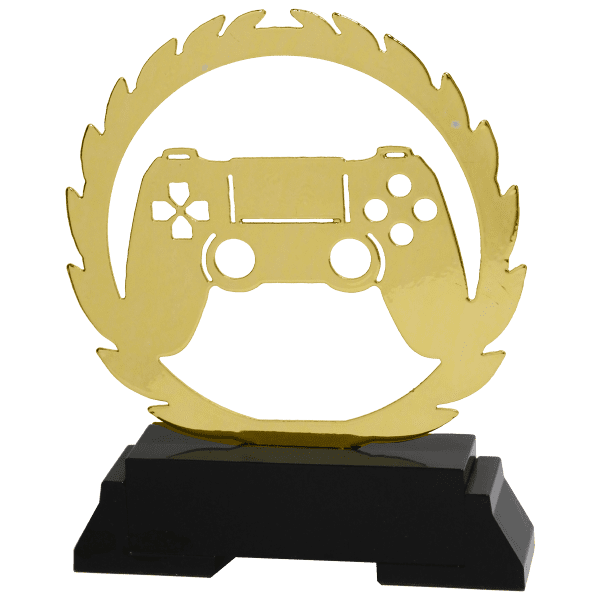 Trofeum E-sport Złote | wysokość 185mm