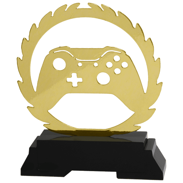 Trofeum E-sport Złote Premium | wysokość 185mm