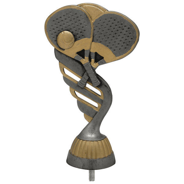 Figurka Padel Antyczne Srebro/Złoto | wysokość 130mm