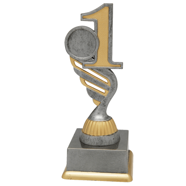 Trofeum Sportowe Numer 1 Antyczne Srebro